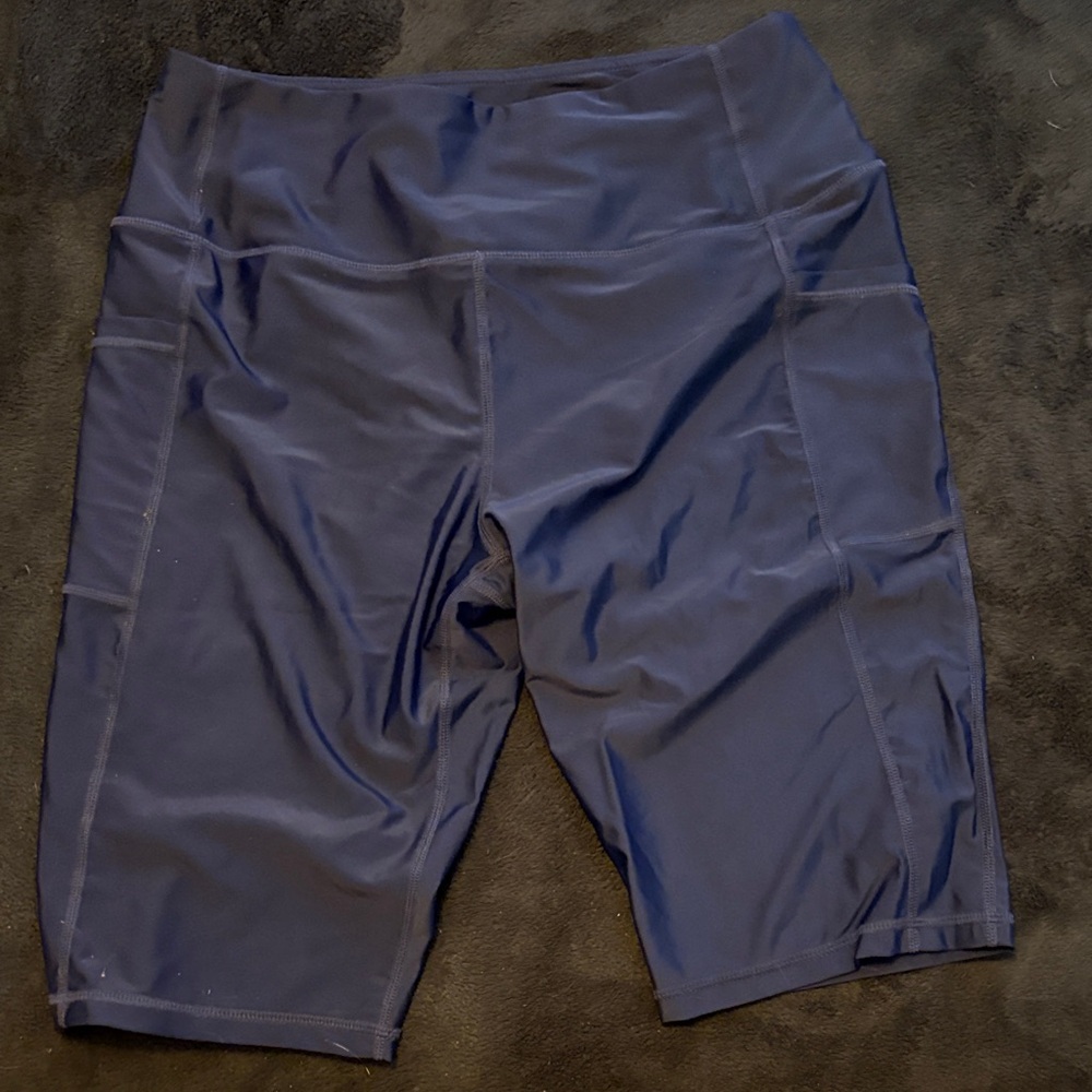 Navy Women's Bike Shorts